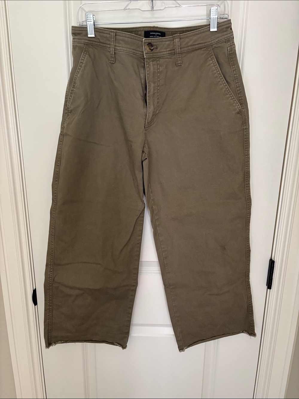 Banana Republic Olive Green Men's Chinos